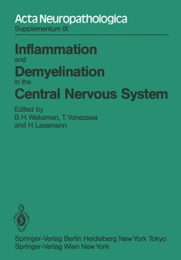 Enlarge image Cover: Inflammation and Demyelination in the Central Nervous System - Springer