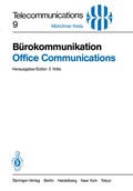 Cover: B&uuml;rokommunikation / Office Communications - Springer