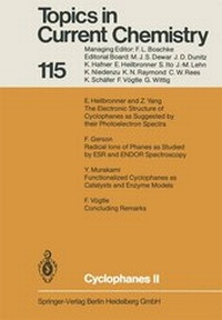 Enlarge image Cover: Cyclophanes II - Springer