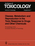 Cover: Disease, Metabolism and Reproduction in the Toxic Response to Drugs and Other Chemicals - Springer