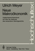 Cover: Neue Makro&ouml;konomik - Springer