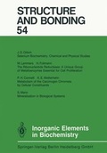 Bild: Inorganic Elements in Biochemistry - Springer