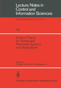 Enlarge image Cover: Control Theory for Distributed Parameter Systems and Applications - Springer