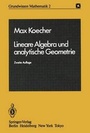 Cover: Lineare Algebra und analytische Geometrie - Springer