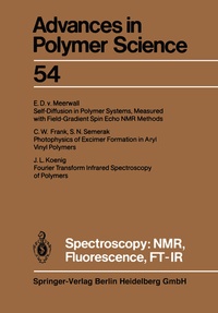 Enlarge image Cover: Spectroscopy: NMR, Fluorescence, FT-IR - Springer