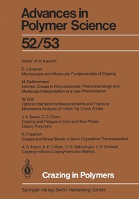 Enlarge image Cover: Crazing in Polymers - Springer
