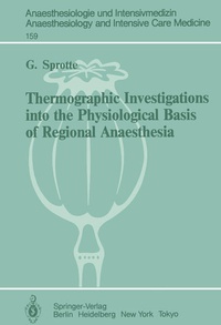 Abbildung von: Thermographic Investigations into the Physiological Basis of Regional Anaesthesia - Springer