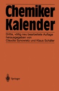 Cover: Chemiker-Kalender - Springer