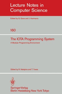Enlarge image Cover: The IOTA Programming System - Springer