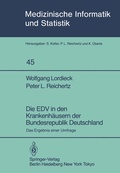 Cover: Die EDV in den Krankenh&auml;usern der Bundesrepublik Deutschland - Springer