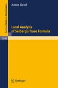 Cover: Local Analysis of Selberg's Trace Formula - Springer