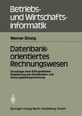Cover: Datenbankorientiertes Rechnungswesen - Springer