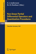 Bild: Non-linear Partial Differential Operators and Quantization Procedures - Springer