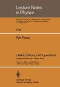 Cover: States, Effects, and Operations - Springer