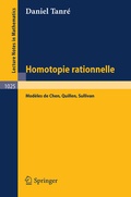 Cover: Homotopie Rationelle - Springer
