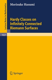 Abbildung von: Hardy Classes on Infinitely Connected Riemann Surfaces - Springer