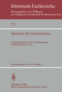 Cover: Sprachen für Datenbanken - Springer