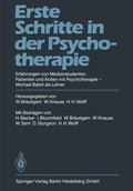 Cover: Erste Schritte in der Psychotherapie - Springer