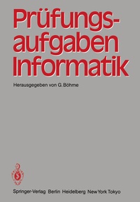 Abbildung von: Prüfungsaufgaben Informatik - Springer