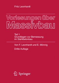 Abbildung von: Vorlesungen über Massivbau - Springer