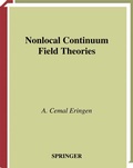 Cover: Nonlocal Continuum Field Theories - Springer