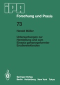 Cover: Untersuchungen zur Herstellung und zum Einsatz galvanogeformter Erodierelektroden - Springer