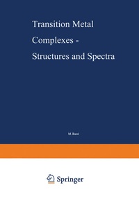 Enlarge image Cover: Transition Metal Complexes - Structures and Spectra - Springer