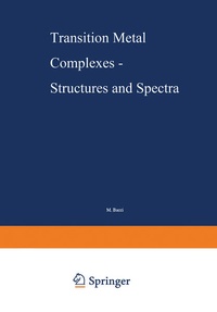 Enlarge image Cover: Transition Metal Complexes - Structures and Spectra - Springer