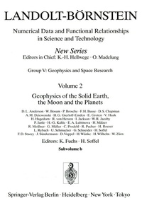 Enlarge image Cover: Geophysics of the Solid Earth, the Moon and the Planets - Springer