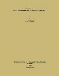 Abbildung von: Fibre Bundles and Differential Geometry - Springer