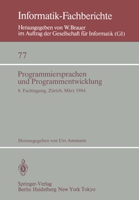 Abbildung von: Programmiersprachen und Programmentwicklung - Springer