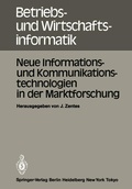 Cover: Neue Informations- und Kommunikationstechnologien in der Marktforschung - Springer