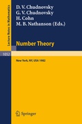 Cover: Number Theory - Springer