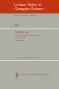 Cover: STACS 84 - Springer