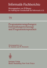 Abbildung von: Programmierumgebungen: Entwicklungswerkzeuge und Programmiersprachen - Springer