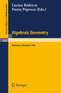 Enlarge image Cover: Algebraic Geometry - Springer