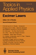 Cover: Excimer Lasers - Springer