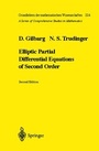 Cover: Elliptic Partial Differential Equations of Second Order - Springer