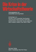 Cover: Die Krise in der Wirtschaftstheorie - Springer