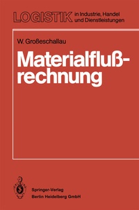 Abbildung von: Materialflußrechnung - Springer