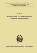 Cover: Evolution&auml;re Erkenntnistheorie - Springer
