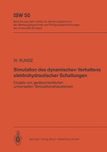Cover: Simulation des dynamischen Verhaltens elektrohydraulischer Schaltungen - Springer