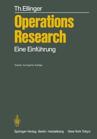 Enlarge image Cover: Operations Research - Springer