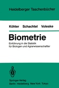 Cover: Biometrie - Springer