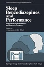 Cover: Sleep, Benzodiazepines and Performance - Springer