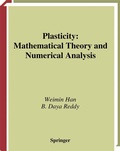 Cover: Plasticity - Springer