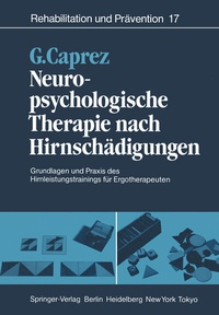 Abbildung von: Neuropsychologische Therapie nach Hirnschädigungen - Springer