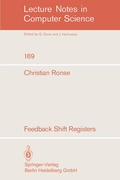Cover: Feedback Shift Registers - Springer