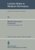 Cover: Medical Informatics Europe 84 - Springer