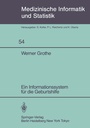 Cover: Ein Informationssystem für die Geburtshilfe - Springer